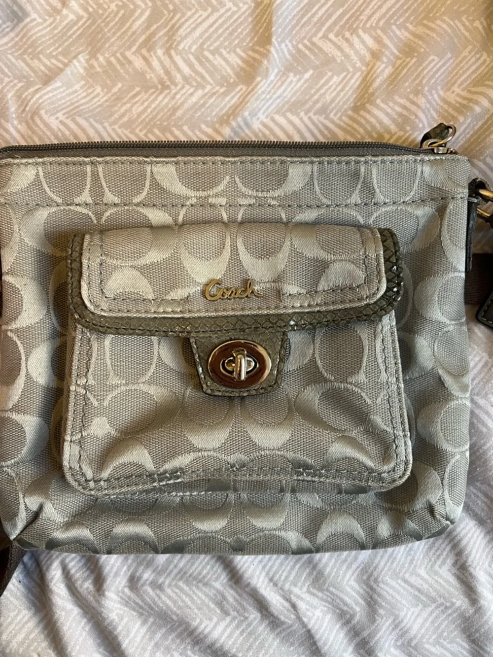 Coach crossbody light